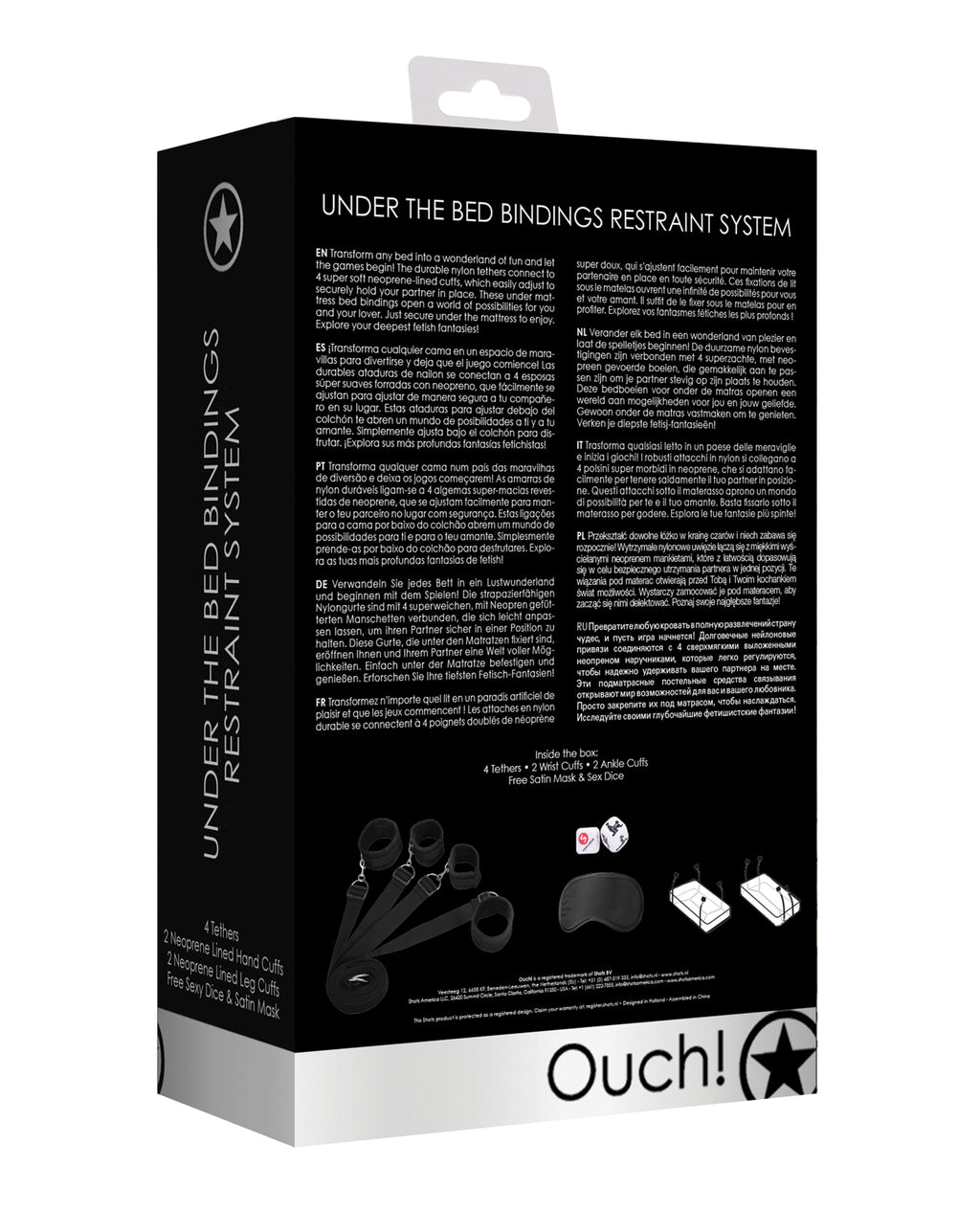 Ouch Shots Ouch Bed Restraint System - Image 2