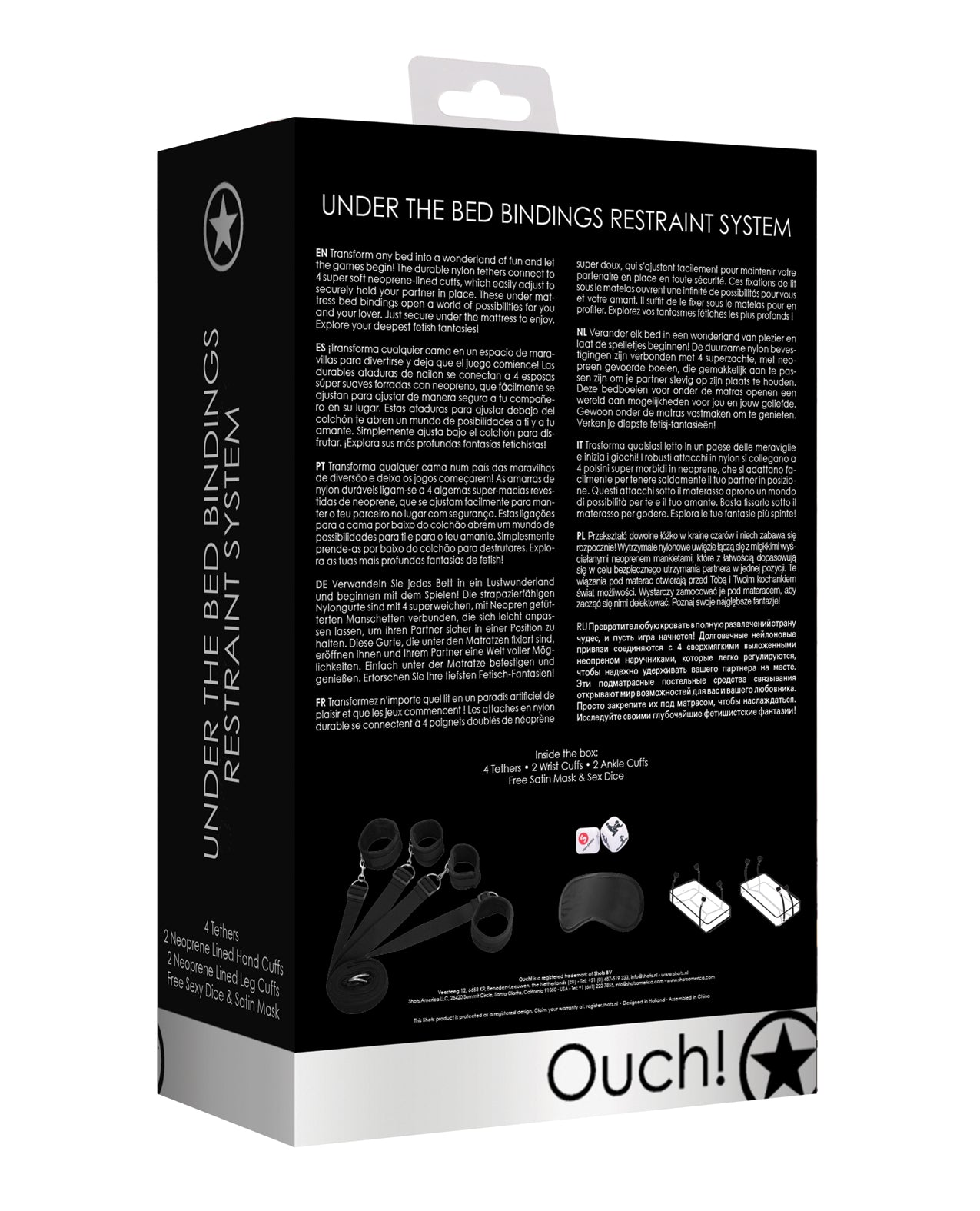 Ouch Shots Ouch Bed Restraint System - Image 2
