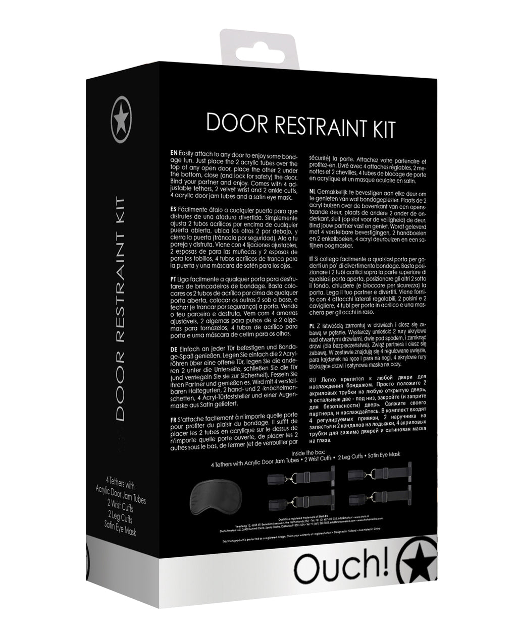 Ouch Shots Ouch Door Restraint Kit - Image 2