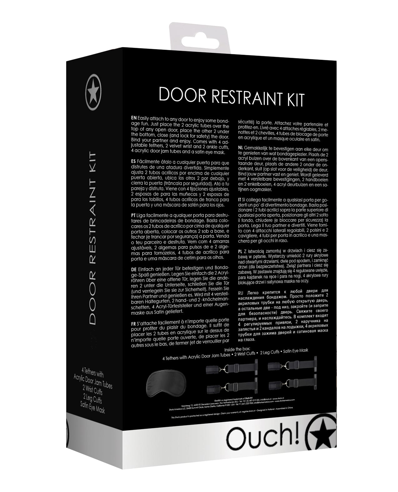 Ouch Shots Ouch Door Restraint Kit - Image 2