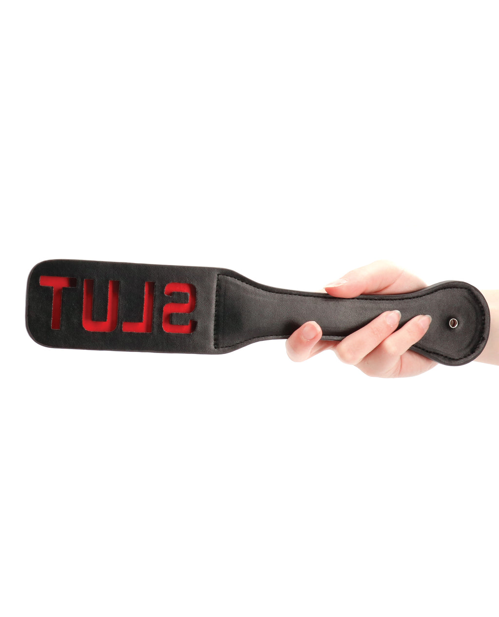 Ouch Shots Ouch Slut Paddle - Black - Image 3