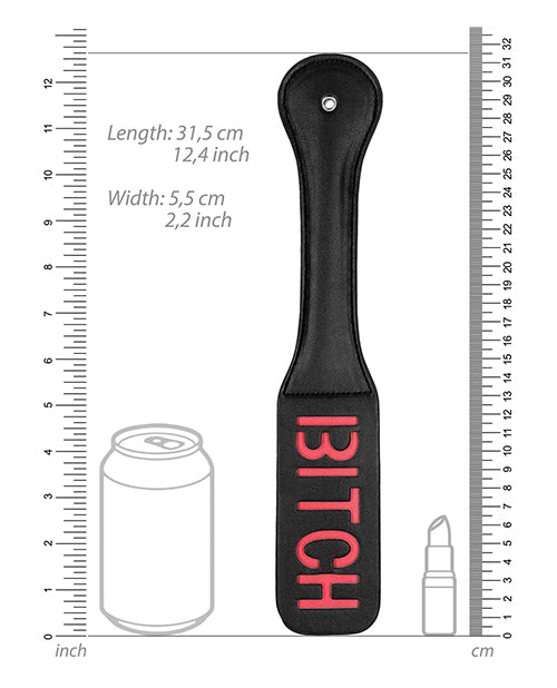 Ouch Shots Ouch Bitch Paddle - Black - Image 5