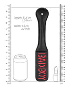 Ouch Shots Ouch Bad Boy Paddle - Black - Image 5