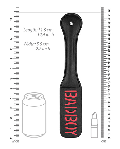 Ouch Shots Ouch Bad Boy Paddle - Black - Image 5
