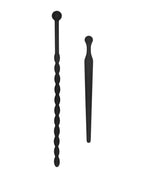 Ouch Shots Ouch Beginner's Urethral Sounding Silicone Plug Set - Black - Image 3