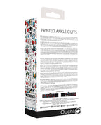 Ouch Shots Ouch Old School Tattoo Style Printed Ankle Cuffs - Black - Image 2