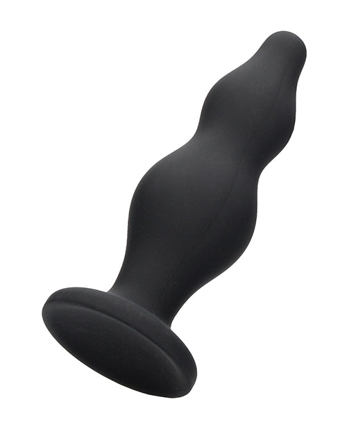 Ouch Shots Ouch Bubble Butt Plug - Black - Image 4
