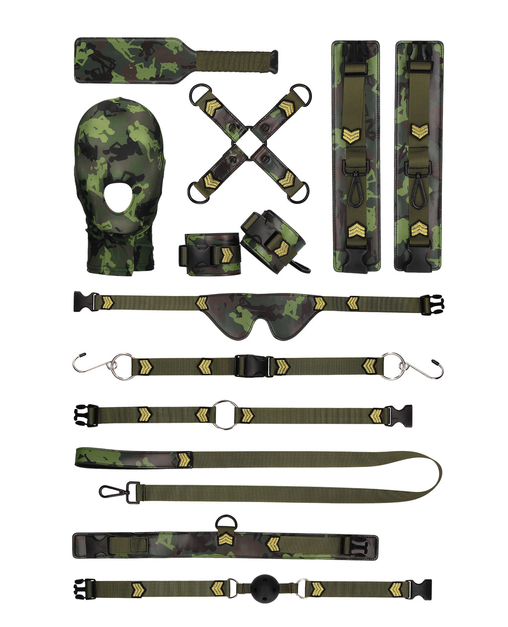 Ouch Shots Ouch Army Bondage Kit - Image 3
