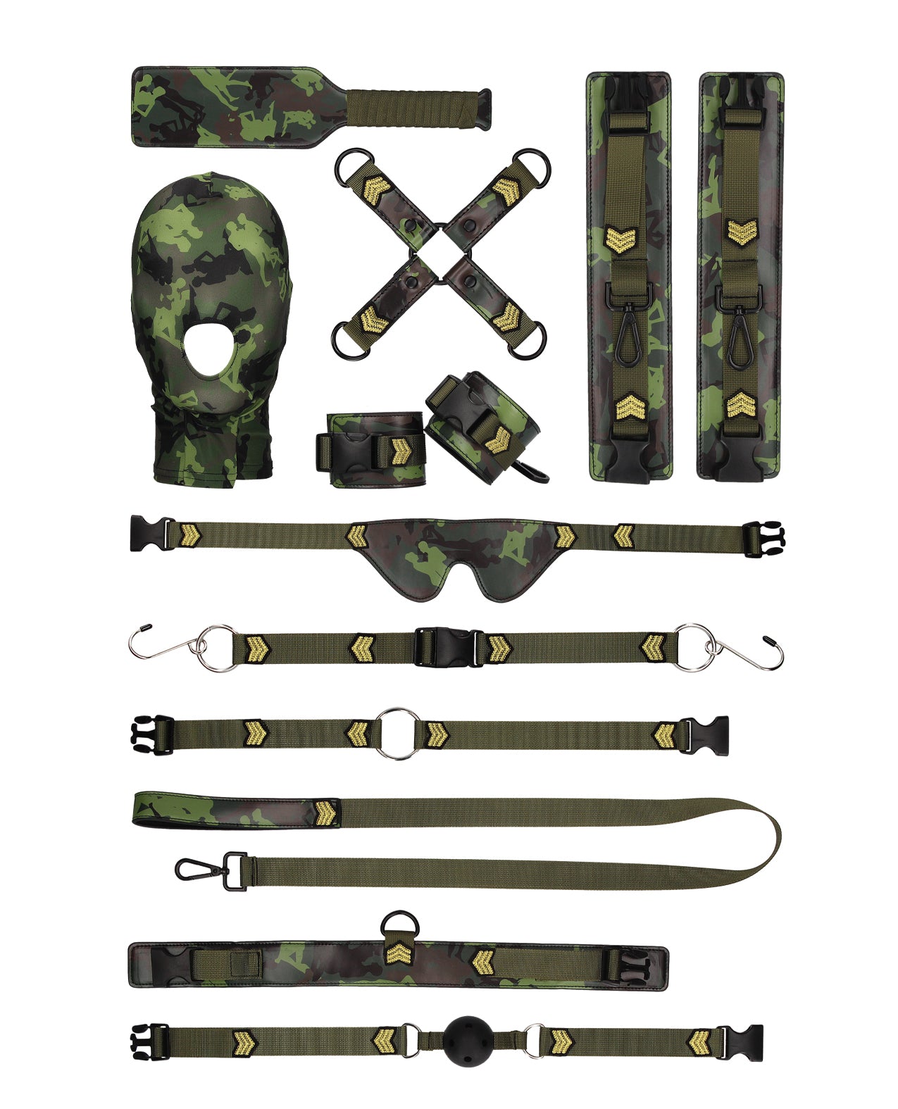 Ouch Shots Ouch Army Bondage Kit - Image 3