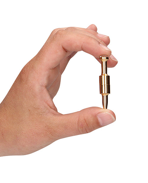 Ouch Shots Ouch Pin Magnetic Nipple Clamps - Gold - Image 3