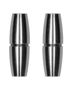 Ouch Shots Ouch Sensual Cylinder Magnetic Nipple Clamps - Silver - Image 2