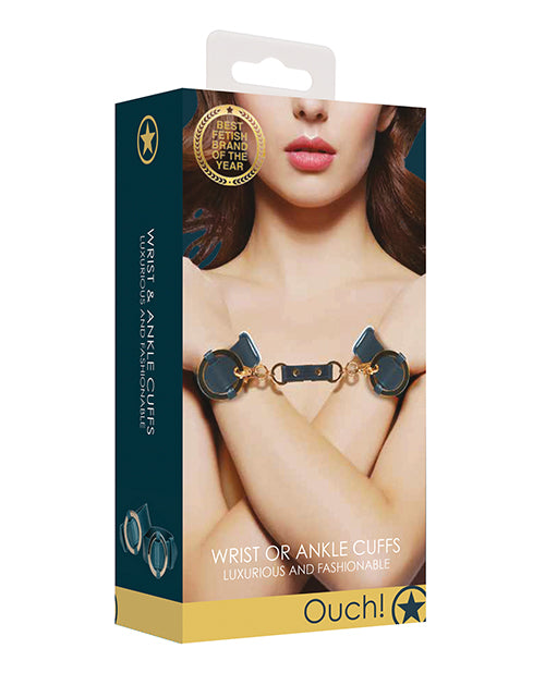 Ouch Shots Ouch Halo Wrist or Ankle Cuffs - Green