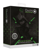 Ouch Shots Ouch Bed Bindings Restraint Kit - Glow in the Dark