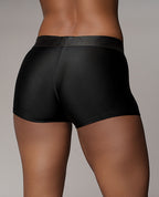Ouch Shots Ouch! Vibrating Strap On Boxer - Black M/L - Image 4