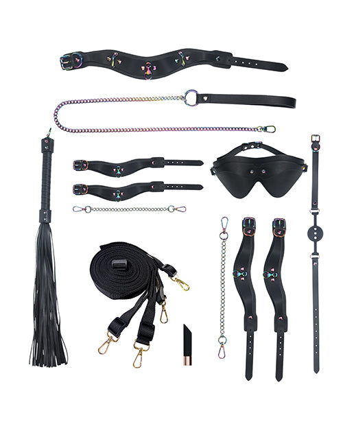 Ouch Shots Ouch! Venice Collection Bondage Kit - Black/Iridescent - Image 4