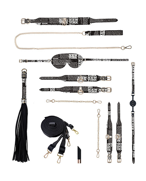 Ouch Shots Ouch! NY Collection Bondage Kit - Black - Image 3