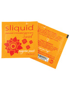 Sliquid Sliquid Naturals Swirl Flavored Lubricant Pillow Pack - .17 oz Peach - Image 2