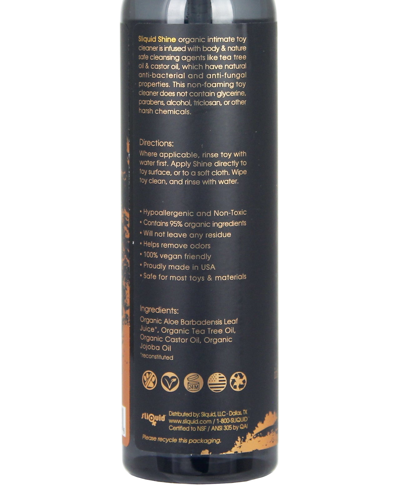 Sliquid Sliquid Shine Organic Toy Cleaner - 8.5 oz - Image 2