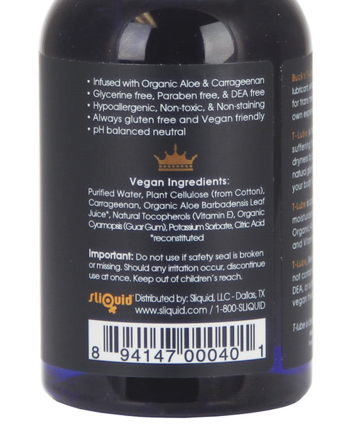 Sliquid Sliquid Buck Angel's T-Lube - 4.2 oz - Image 2