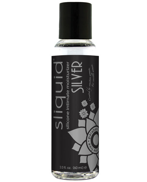 Sliquid Sliquid Naturals Silver Silicone Lubricant - 2 oz