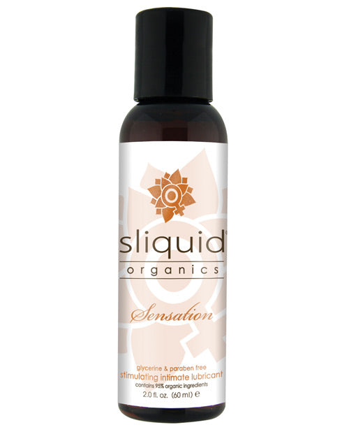 Sliquid Sliquid Organics Sensation Stimulating Lubricant - 2 oz