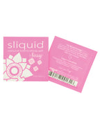 Sliquid Sliquid Naturals Sassy Anal Gel Pillow Pack - .17 oz - Image 2