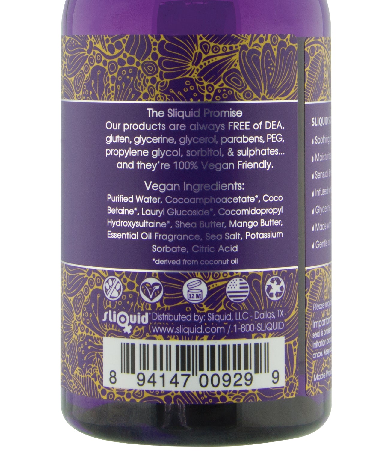 Sliquid Sliquid Balance Soak Bubble Bath - 8.5 oz Coconut Papaya - Image 2
