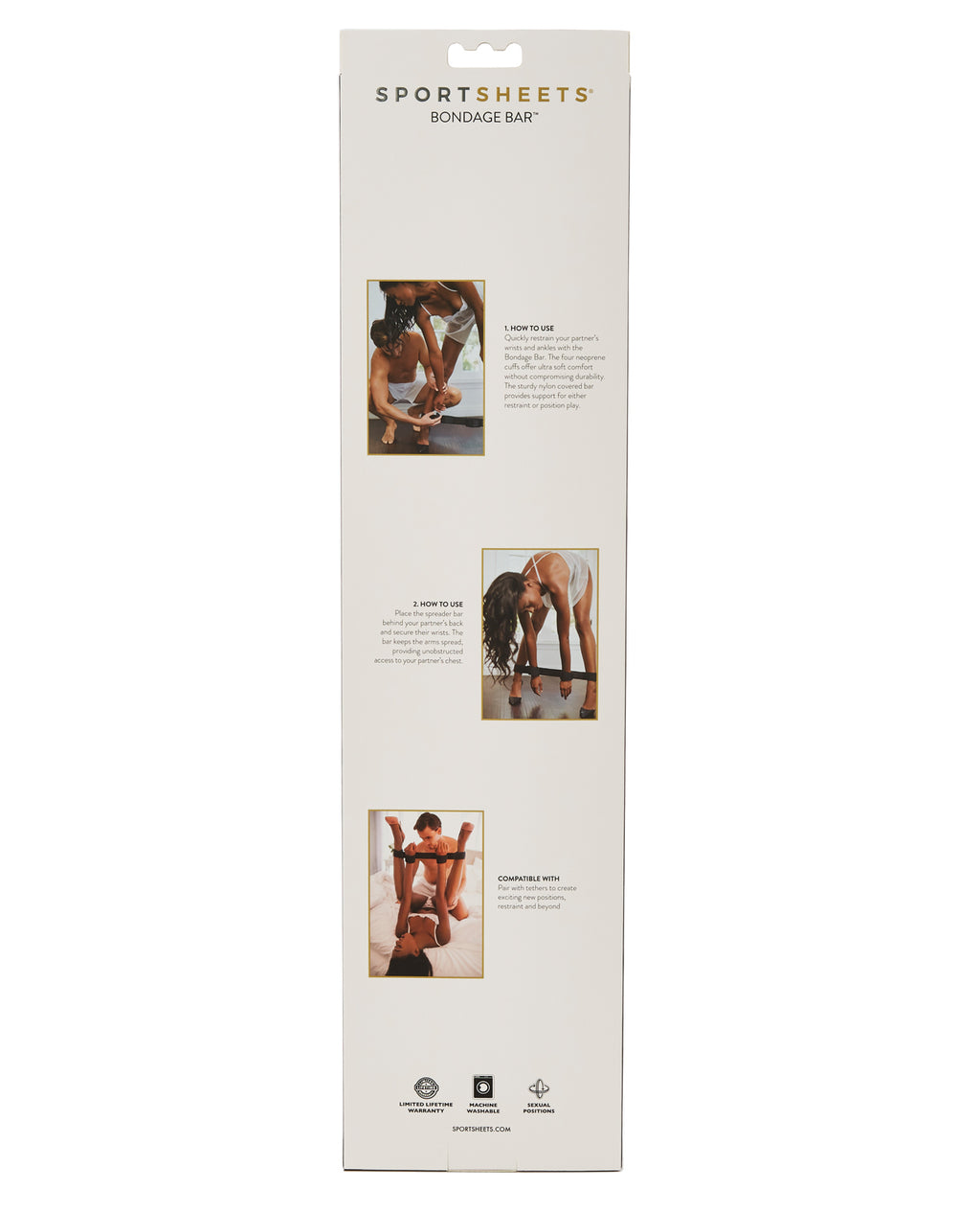 Sportsheets Sportsheets Bondage Spreader Bar - Image 4