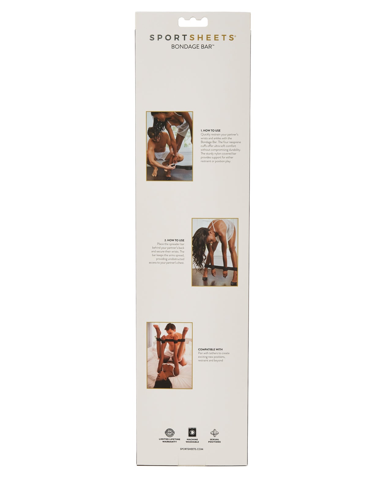 Sportsheets Sportsheets Bondage Spreader Bar - Image 4