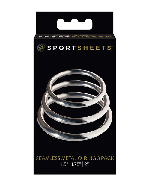 Sportsheets Sportsheets Metal O-Ring 3-Pack - Image 2