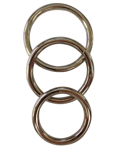 Sportsheets Sportsheets Metal O-Ring 3-Pack