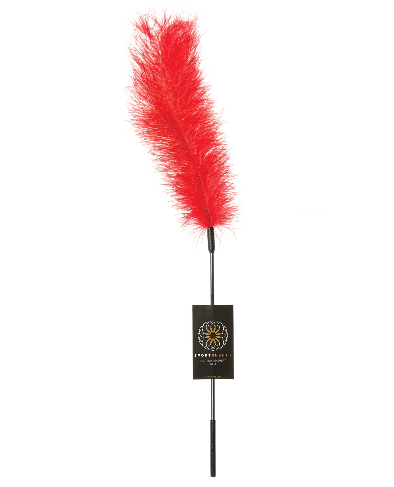 Sportsheets Sportsheets Ostrich Feather Body Tickler - Red