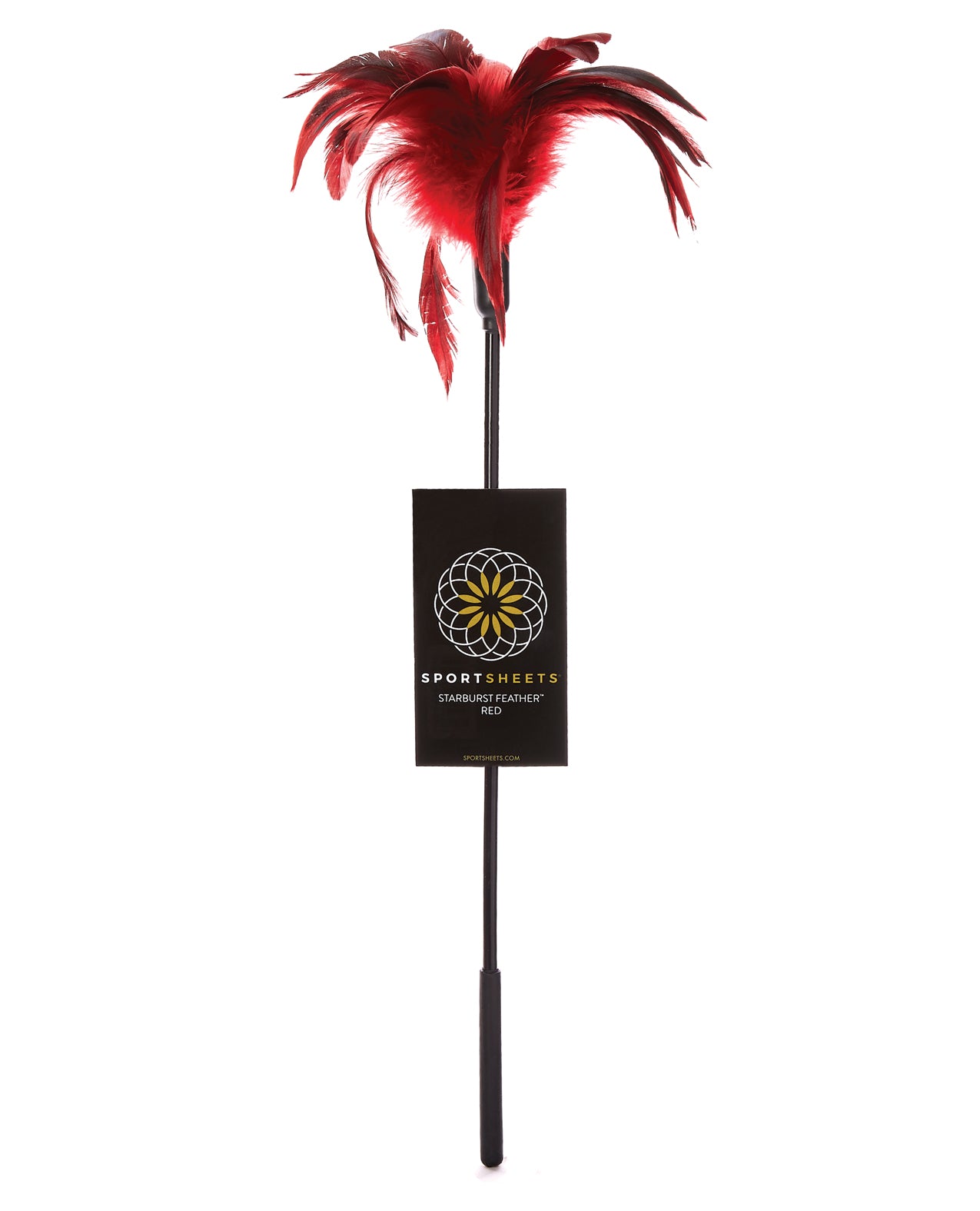 Sportsheets Sportsheets Starburst Feather Body Tickler - Red