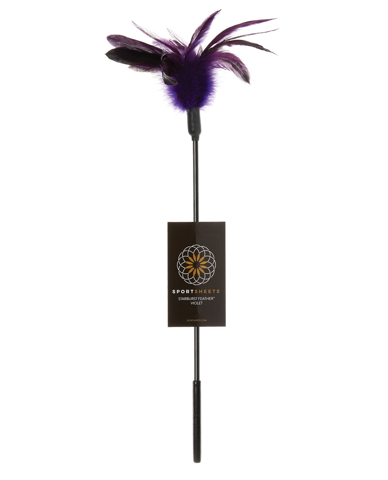 Sportsheets Sportsheets Starburst Feather Body Tickler - Violet