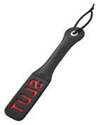 Sportsheets Sportsheets Leather "Slut" Impression Paddle - Image 3