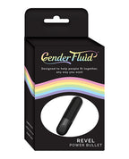 Gender Fluid Gender Fluid Revel Power Bullet - Matte Black - Image 2