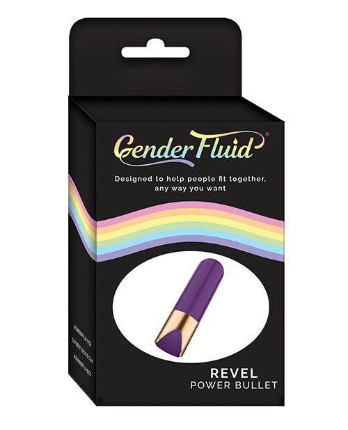 Gender Fluid Gender Fluid Revel Power Bullet - Purple - Image 2