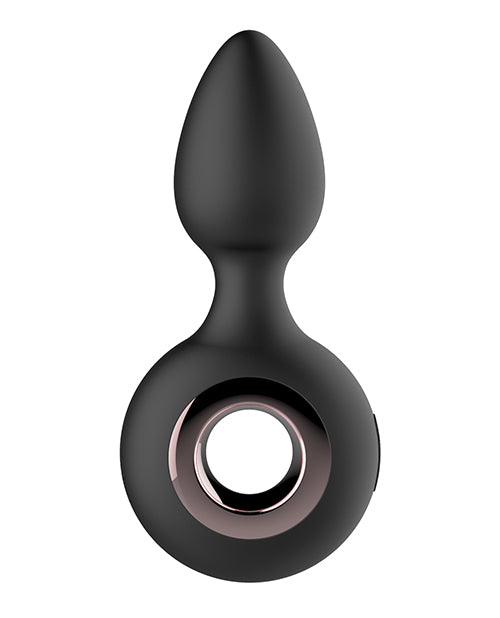 Gender Fluid Gender Fluid Tremor Ring Plug Anal Vibe - Black