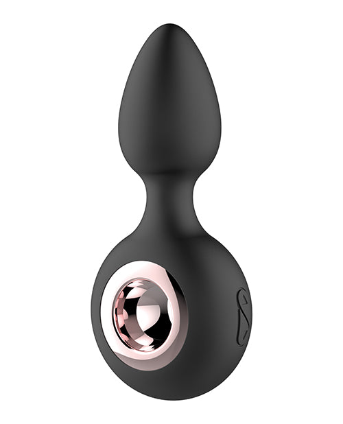 Gender Fluid Gender Fluid Tremor Ring Plug Anal Vibe - Black - Image 2