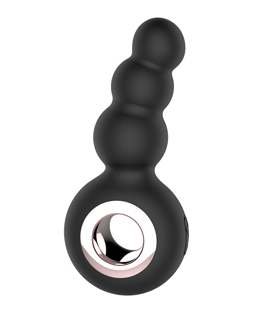 Gender Fluid Gender Fluid Quiver Anal Ring Bead Vibe - Black