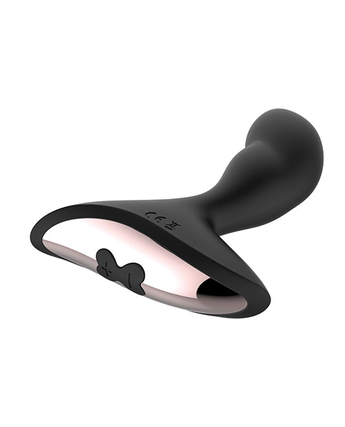 Gender Fluid Gender Fluid Rumble Anal Vibe with Remote - Black