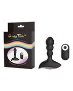 Gender Fluid Gender Fluid Shake Anal Vibe with Remote - Black - Image 4