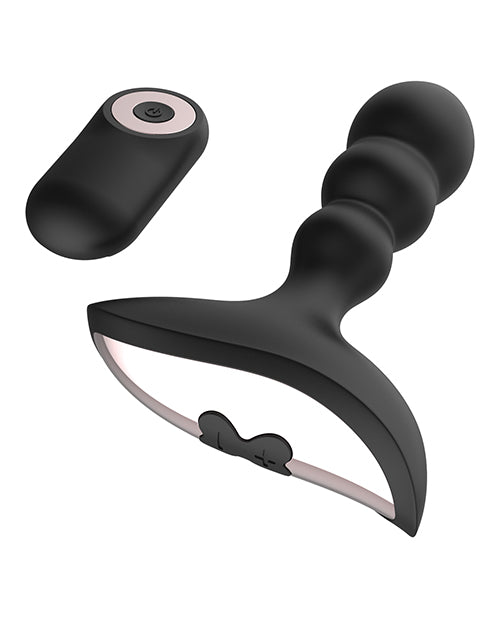 Gender Fluid Gender Fluid Shake Anal Vibe with Remote - Black - Image 2