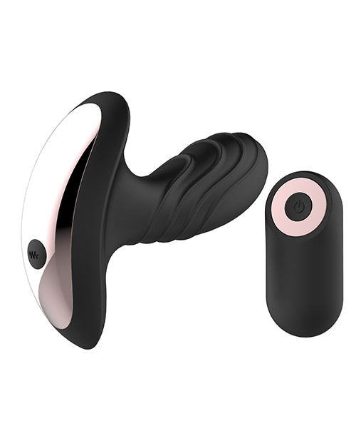 Gender Fluid Gender Fluid Buzz Anal Vibe with Remote - Black - Image 2