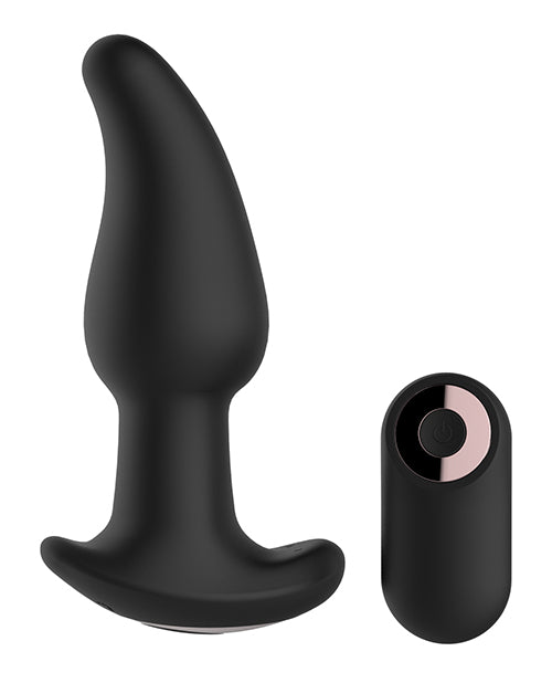 Gender Fluid Gender Fluid Twirler Anal Vibe with Remote - Black