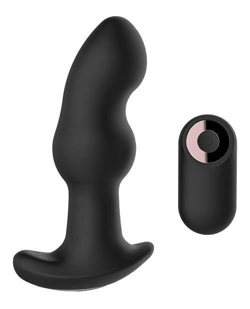 Gender Fluid Gender Fluid Frission Anal Vibe with Remote - Black - Image 3