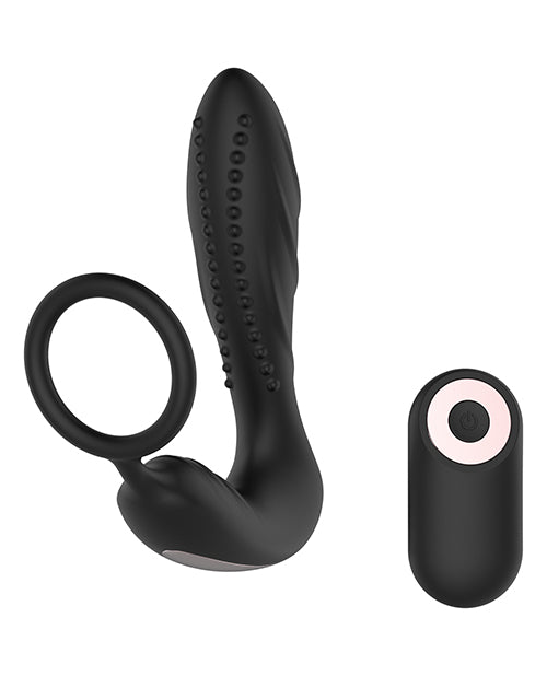 Gender Fluid Gender Fluid Enrapt Prostate Vibe with Remote - Black - Image 2
