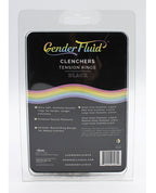 Gender Fluid Gender Fluid Clincher Tension Ring Set - Black - Image 3