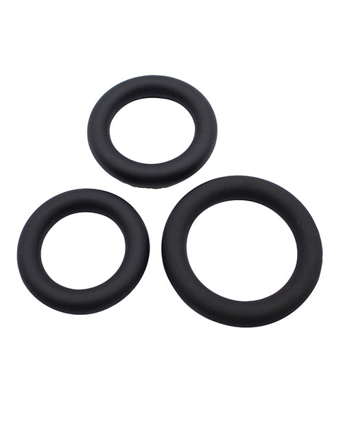 Gender Fluid Gender Fluid Clincher Tension Ring Set - Black
