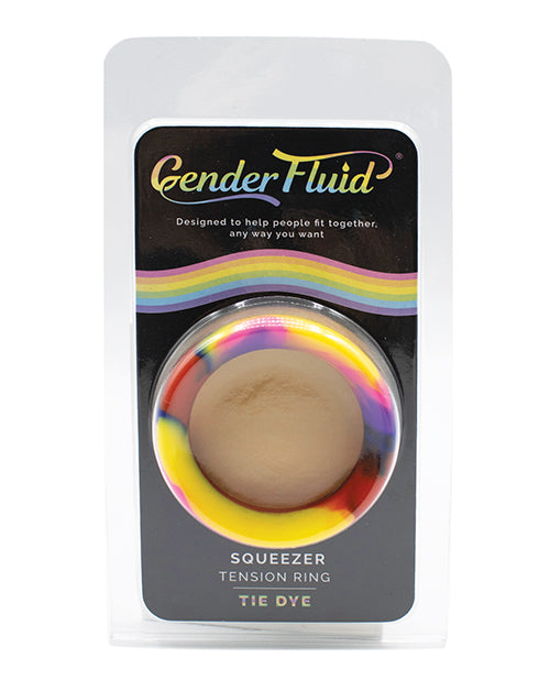 Gender Fluid Gender Fluid Squeezer Tension Ring - Tie Dye - Image 2